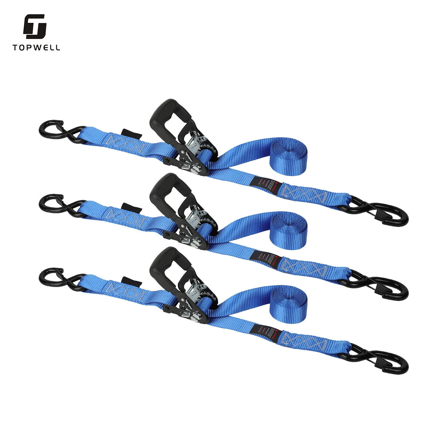 Tie Transformer Ratchet Cargo Boat Down Motorcycles Cam Buckle 38Mm Metal Truck Laship Car Strap