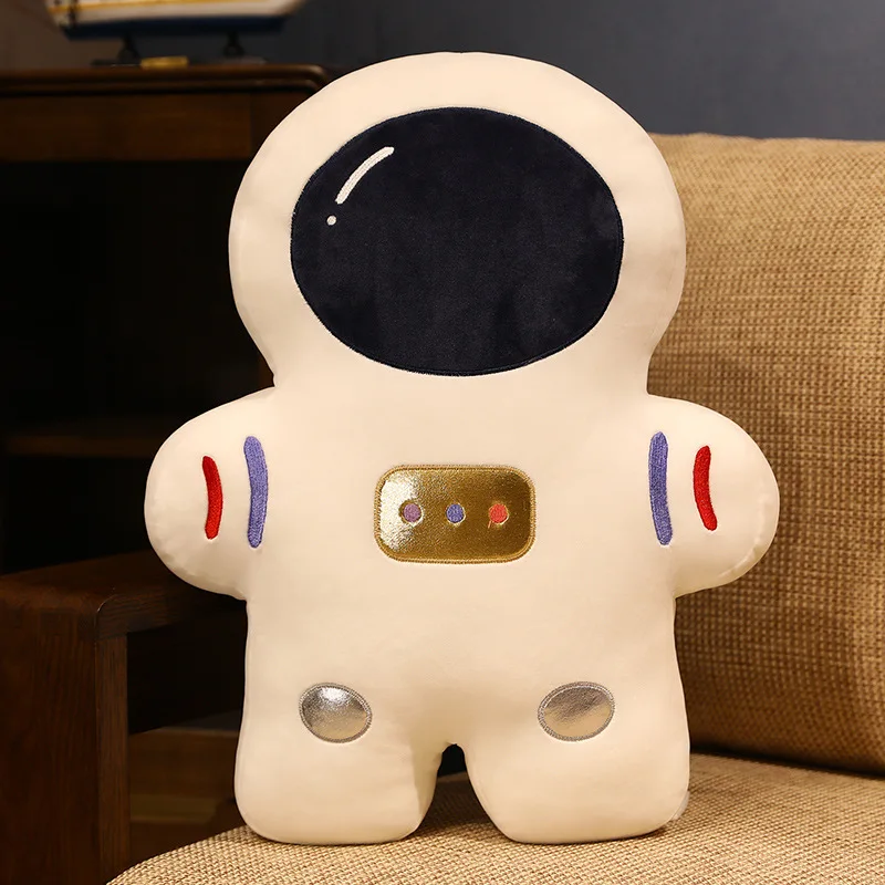 Creative spaceman doll astronaut plush toy rocket shape pillow sofa cushion bomb mars soft plush toys
