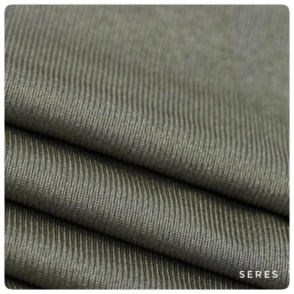 Fabric 100%  metallic silver fiber fabric EMF shielding silver fabric for decoration gloves garments underwear clothing curtain
