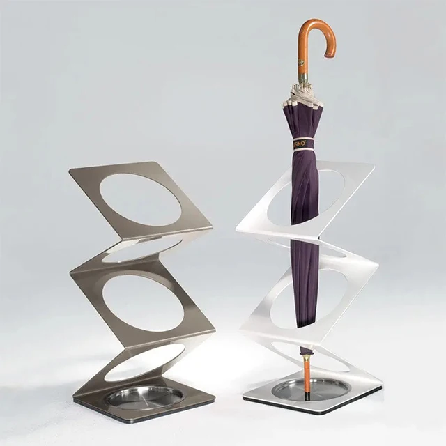 Металлическая стойка для зонта, большая стойка для зонта, розничная продажа, декоративный держатель