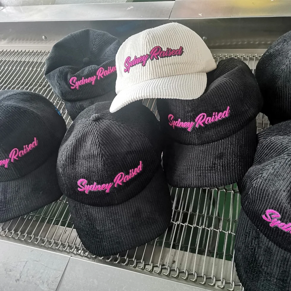 Unstructured Corduroy Dad Hats Customized Logo Flat Embroidery Warmer Corduroy Adjustable Back Strap Baseball Caps Dad Hats