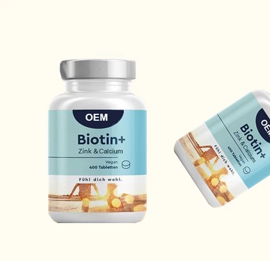 Own Formula calcium zinc biotin tablets + CUSTOM MADE welcome