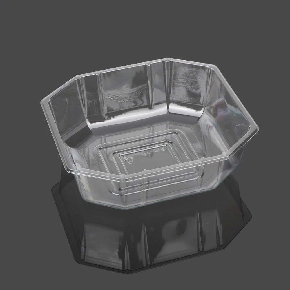 Fruit Blister Packaging Tray Box Food Octagon Plastic Disposable Pet Accept