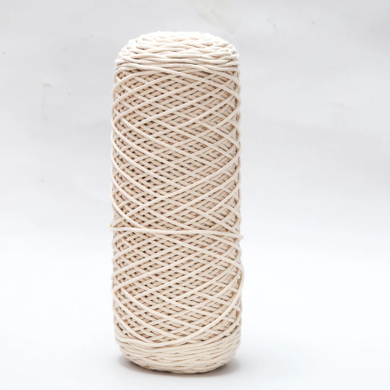
natural woven cotton braided rope braid cord for room Ornament making 