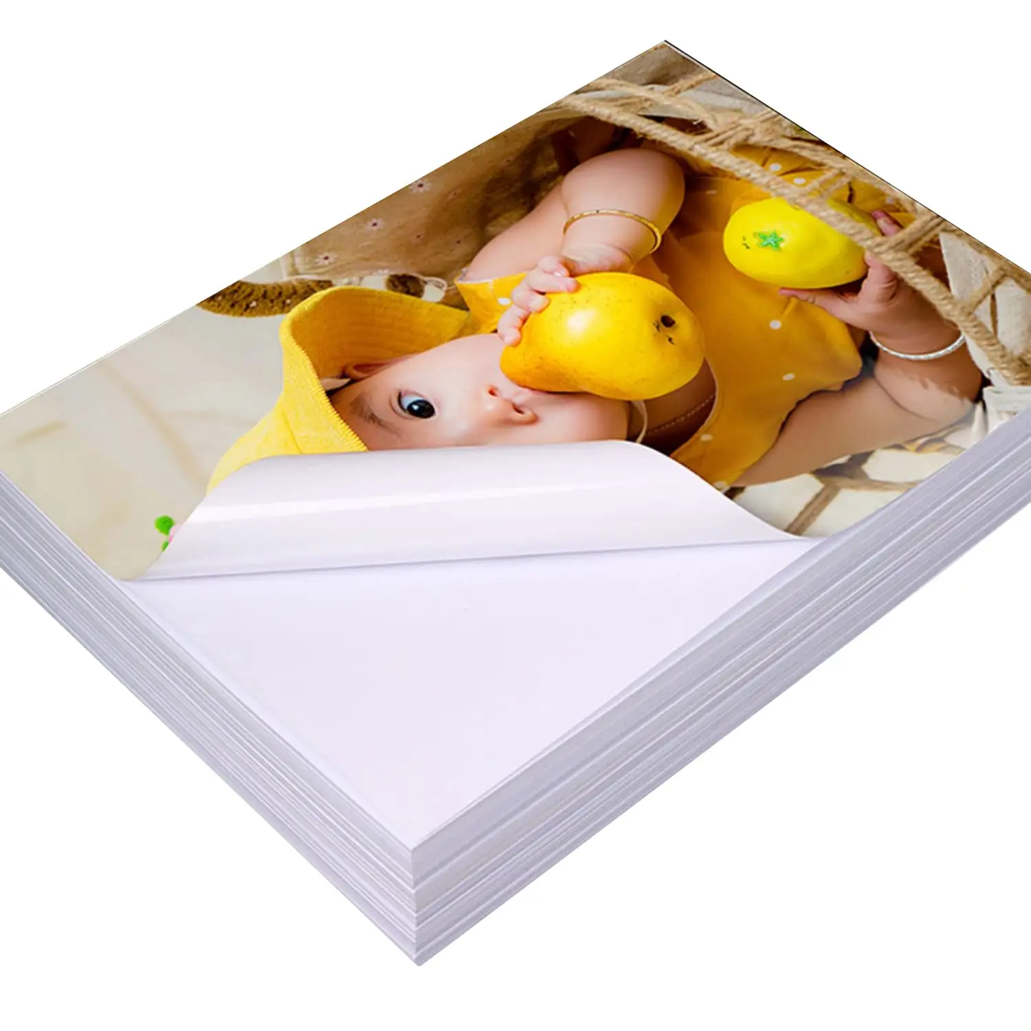 Adhesive Photo Copy Paper High Glossy A4 Photocopy Paper Brand for Inkjet Printer and Laser Printer