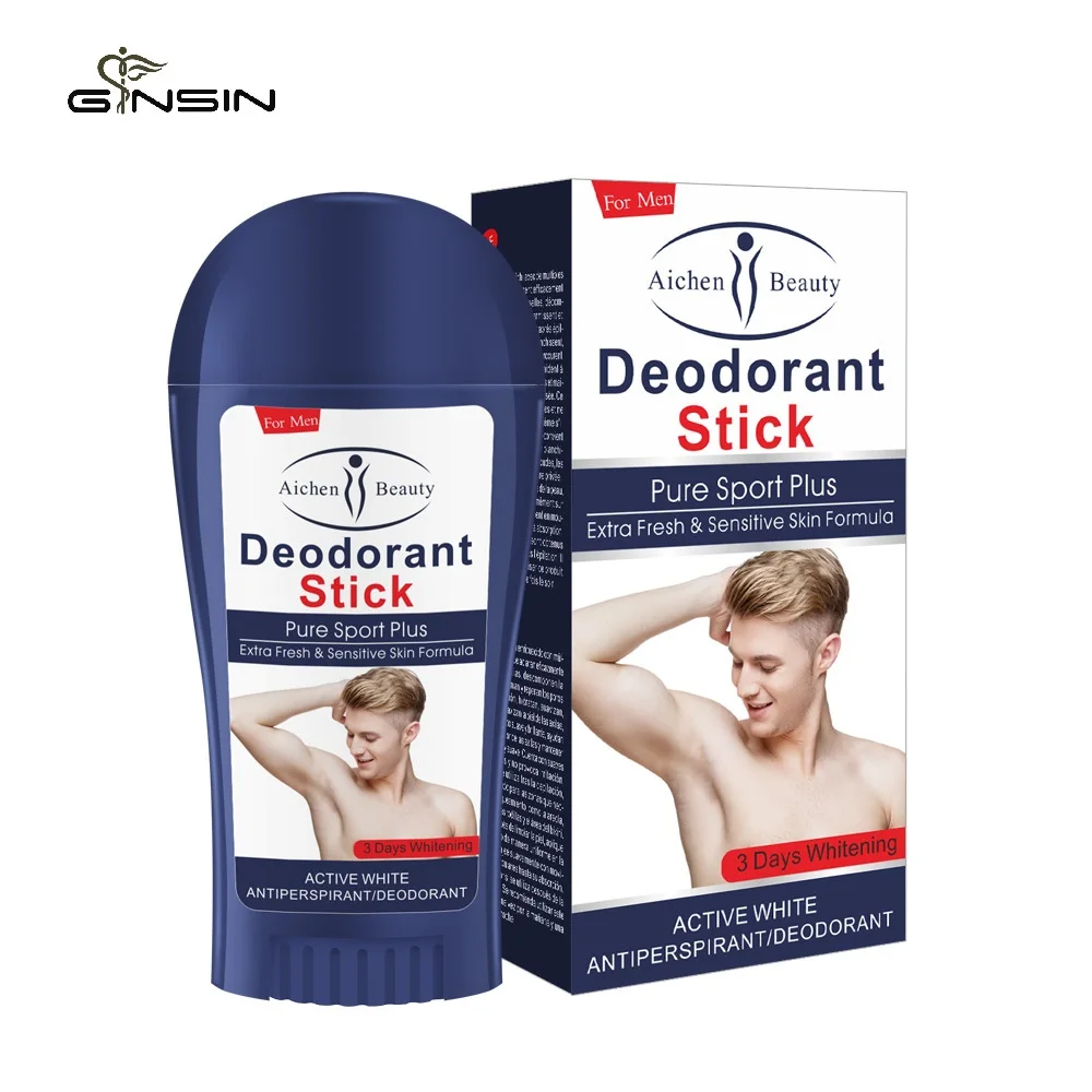 
High Quality Moisturizing Smoothing Refreshing Natural Organic Round Men Deodorant Stick 
