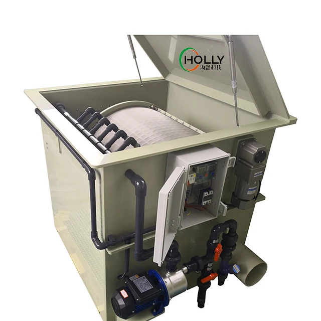 High Quality Stainless Steel Drum Filter for Koi Pond