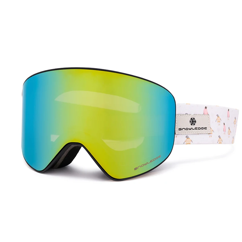Julong Sports Manufacture UV400 Polarized Ski Goggles Anti Fog Snowboard Goggles