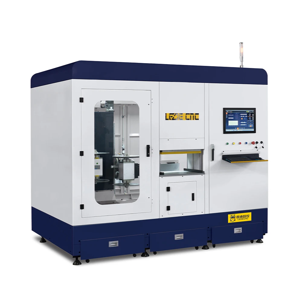 LEDE CNC Автоматические Алюминиевые митровые пилы cnc с алюминиевым сверлильно-фрезерным станком Торцевой фрезерный станок SG300-2