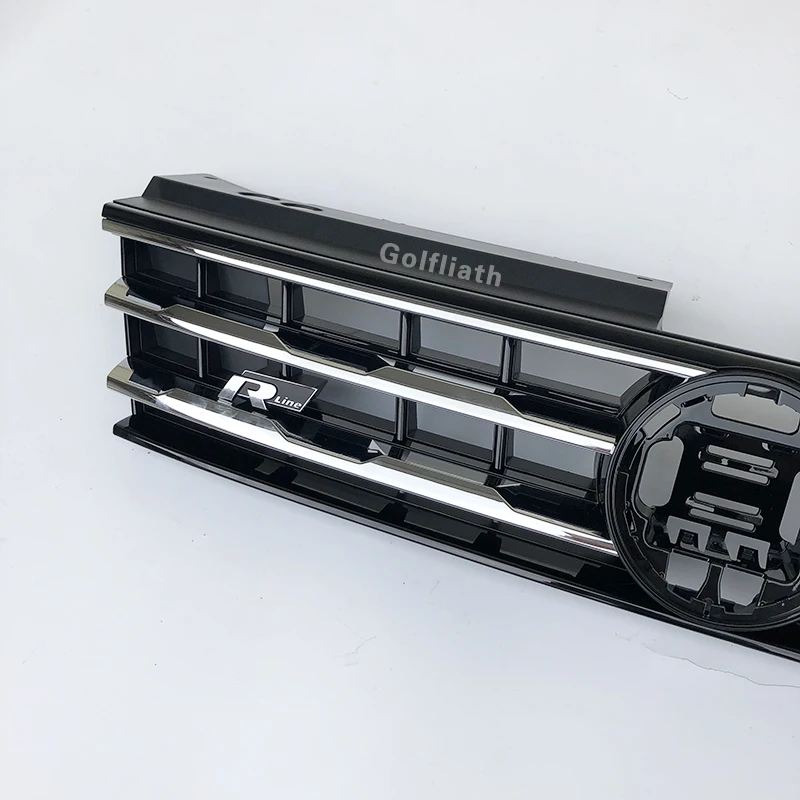 Передняя Центральная решетка R-line из АБС для Volkswagen tiguan
