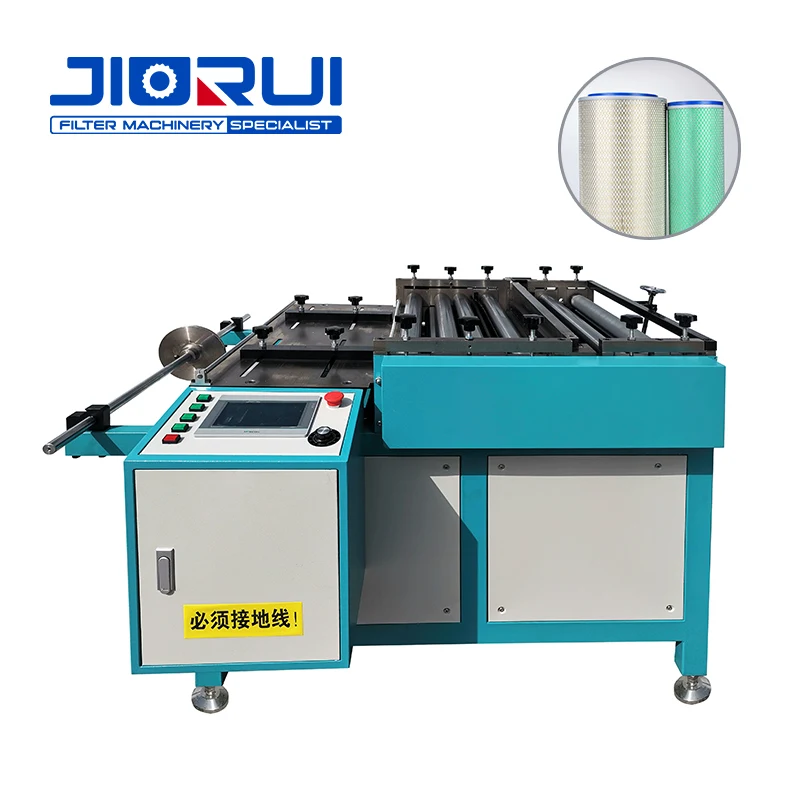 Hot sale Automatic Cutting and rolling Machine for heavy duty truck air filter
