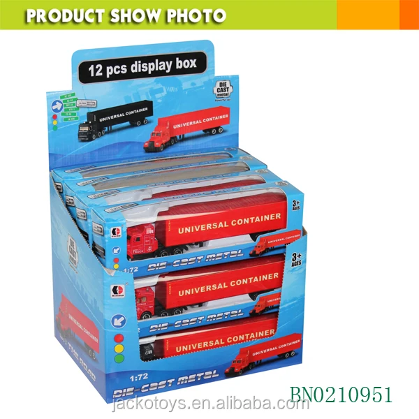 Масштаб 1 72 слайд Литые металлические грузовые контейнеры модель грузовика игрушки
