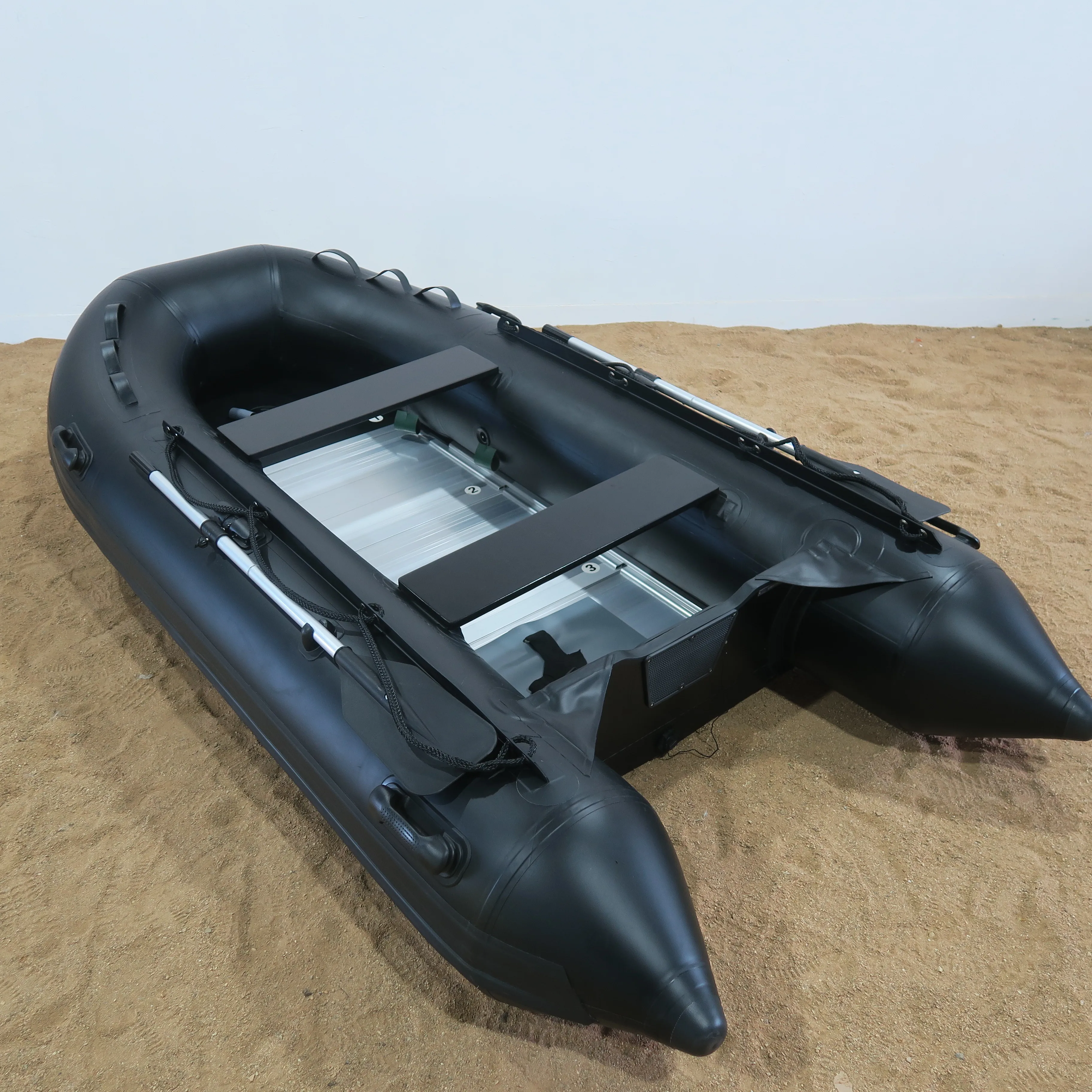 Черный ASD-320cm складной жесткий надувные лодки с сертификацией ce