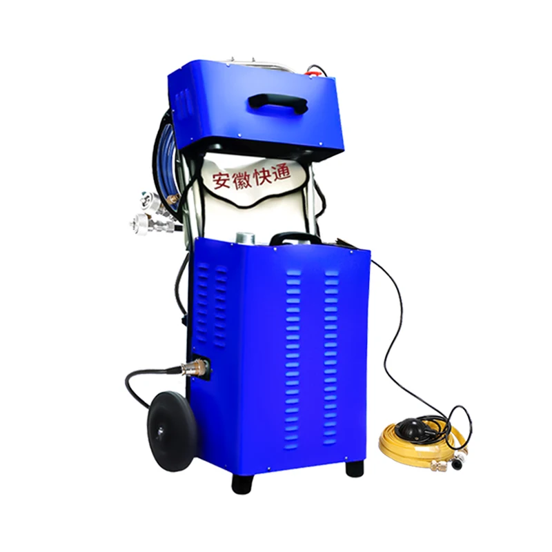 Portable Tube Cleaning Machine Ideal for Heat Exchanger and Condenser Tubes