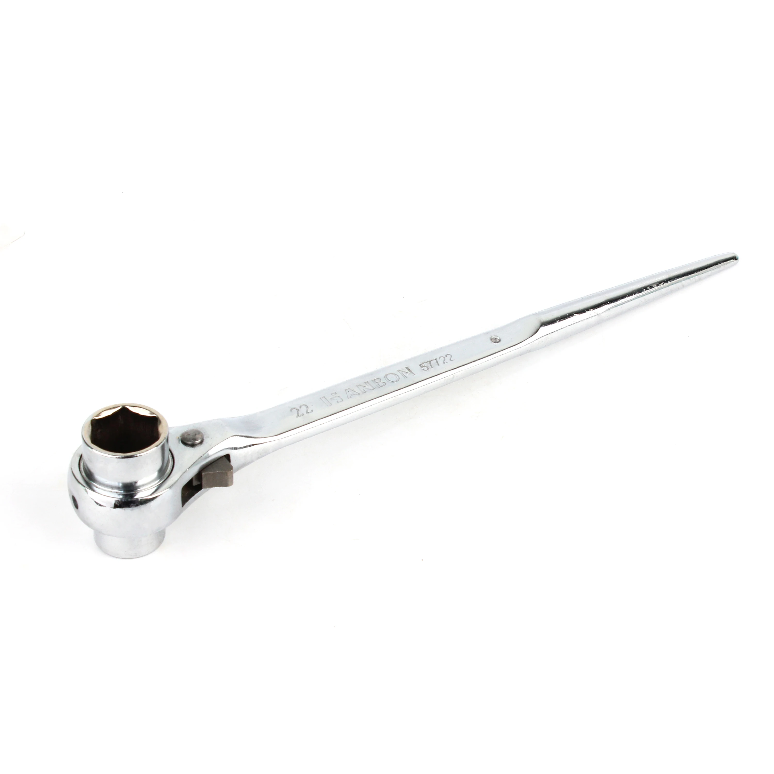 Scaffolding Ratchet Wrench with 17/19mm
