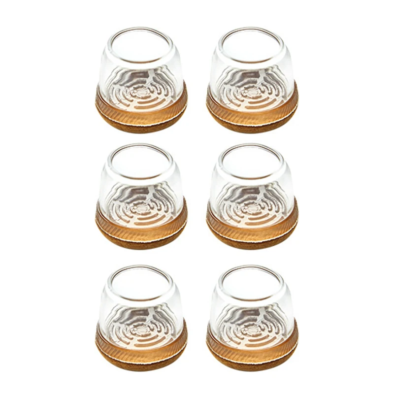 Round square and rectangle Protect the floor silicone rubber furniture legs cover