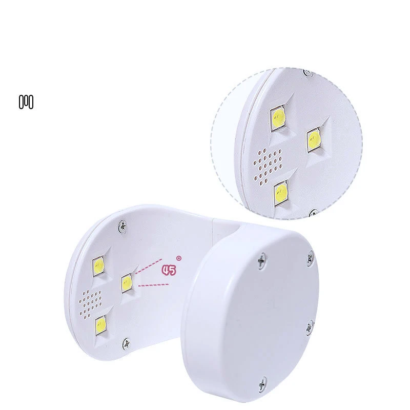 Wholesale mini C- shape with USB  portable nails dryer gel polish  UV light Curing Lamp