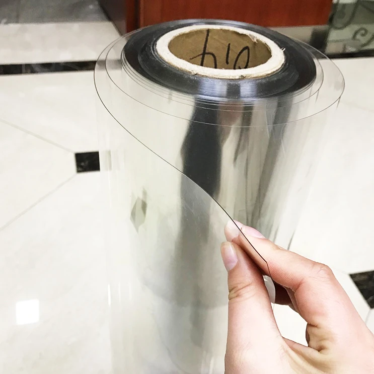 350 Micron Anti-static Transparent & Clear PET/APET/ PETG Sheet film,RPET plastic sheet rolls for  fresh meat salad nuts tray