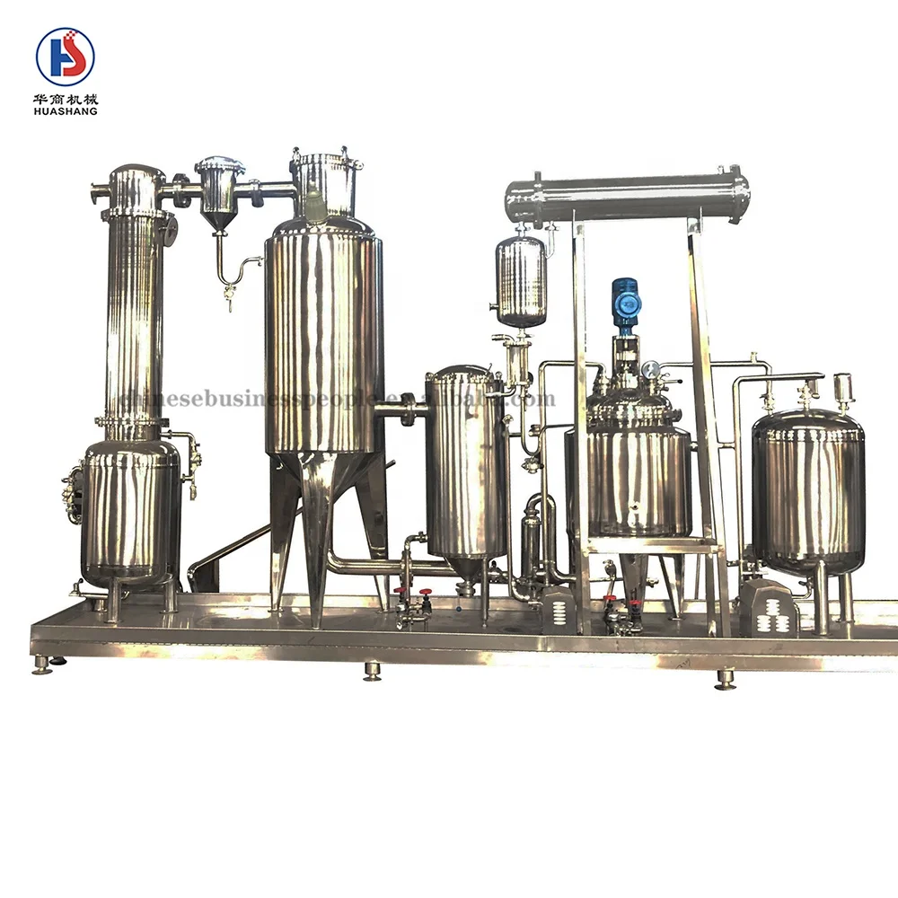 The wholesale price Multi-functional ethanol Stainless steel CBD oil extraction and concentration vacuum concentrate tank