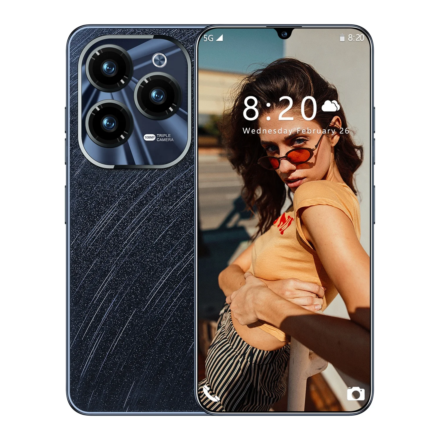 Promotion Spark 20 Pro 16g+1TB 5G Original cellphones 7.3Inch 7800mah Mobile Phone Dual Sim Card Beauty tecno spark 10 pro