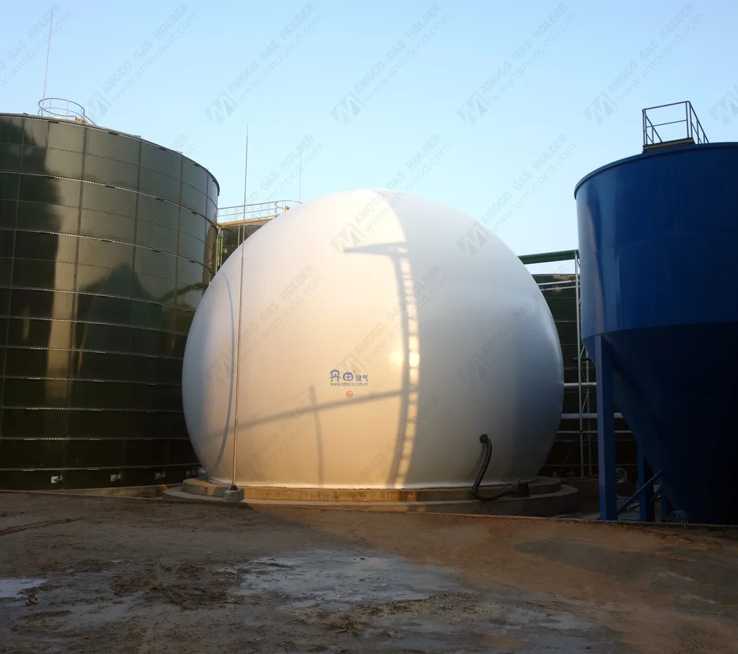 Automatic Control Membrane biogas gasholder balloon for biogas plant