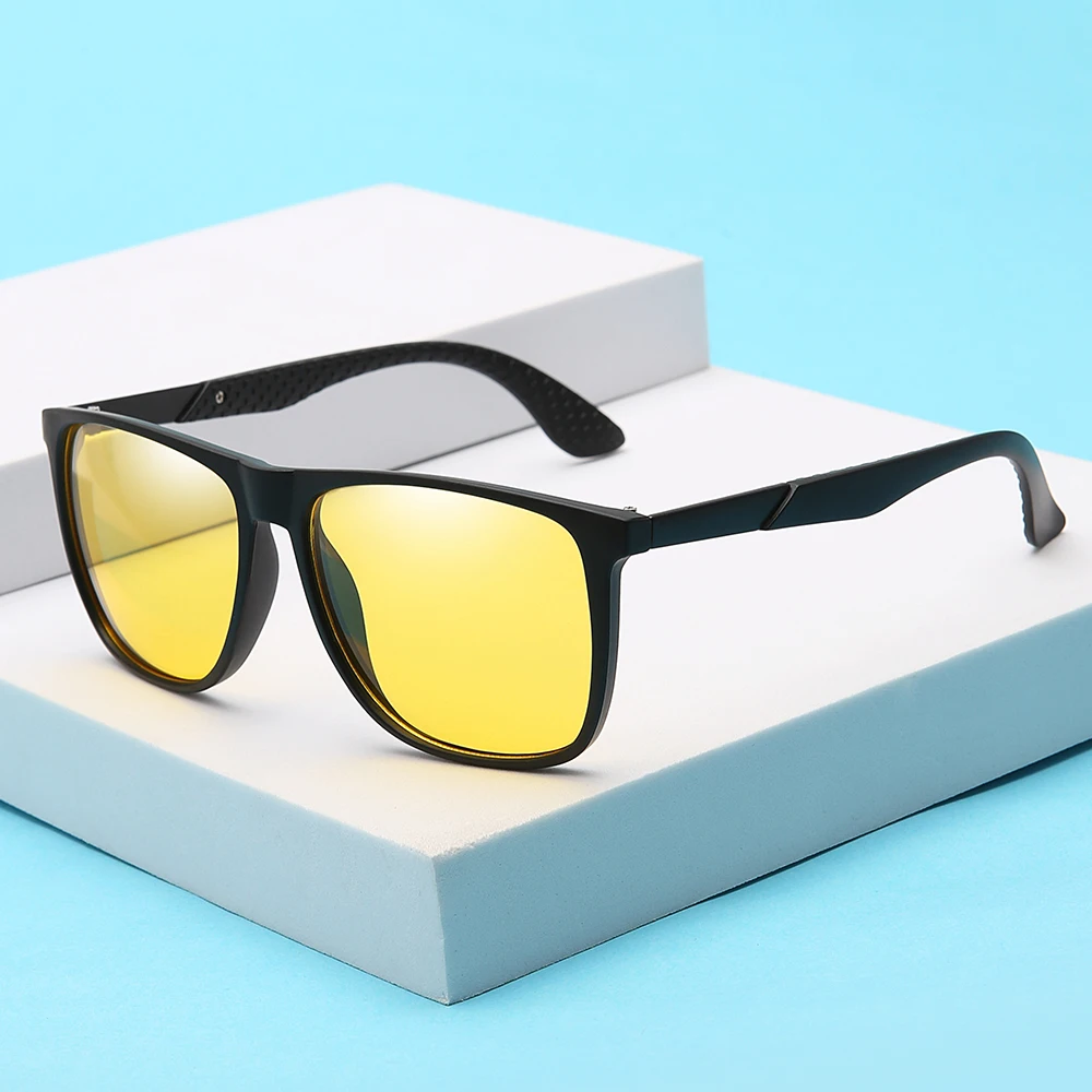 Оптовая Продажа Солнцезащитные очки ночного видения солнцезащитные мужские ретро UV400