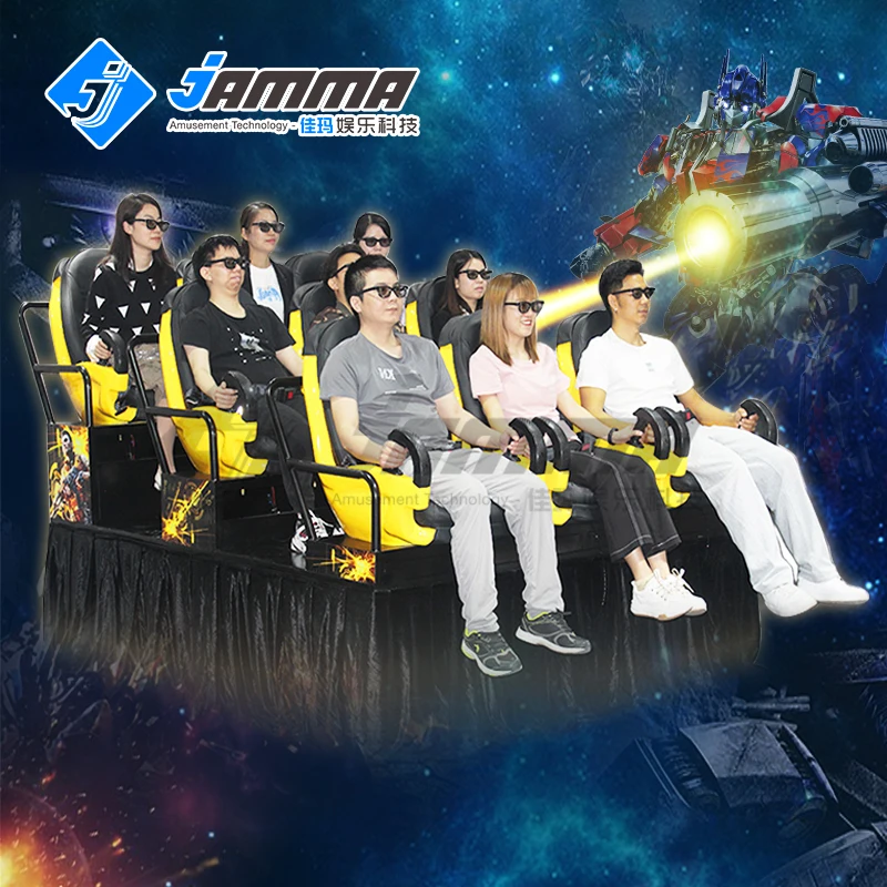 7D Cinema Simulator Multi-seat Home Projector Amusement Park