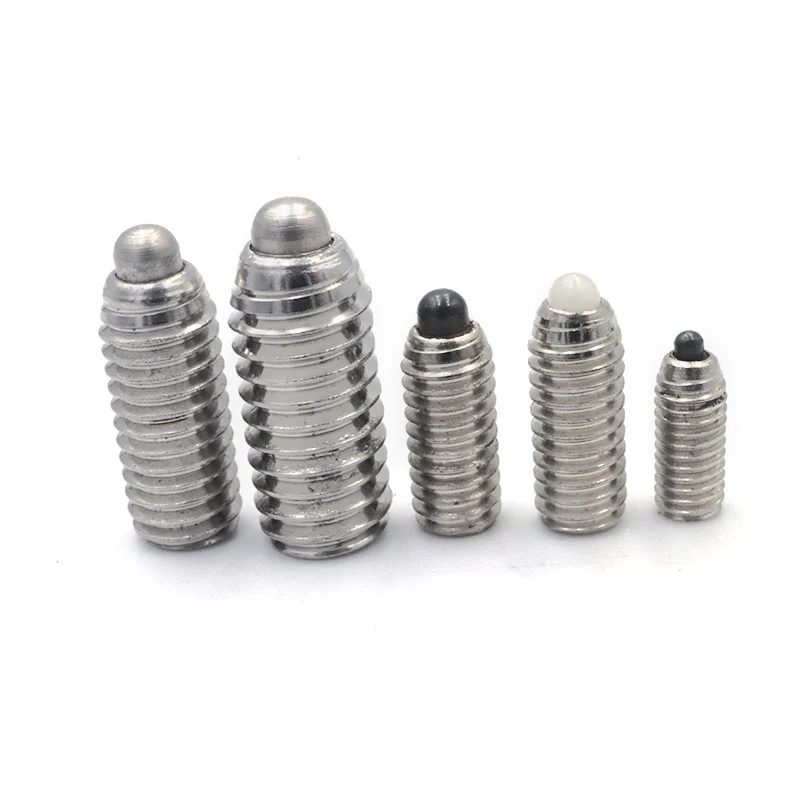 Alloy Steel/Stainless Steel Threaded Ball Plunger Ball Spring Plunger Hex Socket Set Bolt