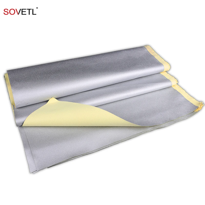 Flame Retardant Fabric Fire Resistant Aramid Coated Aluminum Fabric for Heat Resistant Suit