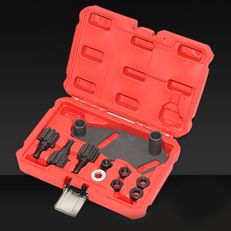 Professional Camshaft Sprocket Locking Car Repair Engine Timing Tool Kit Vehicle Tools Set For Renault 1.8 2.0 F4 16V