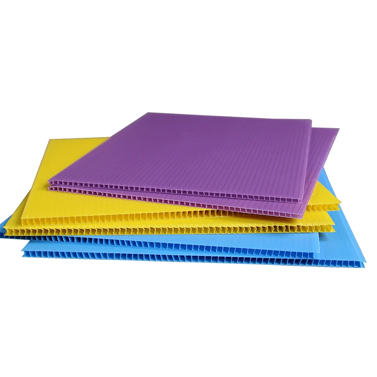 China manufacturers 2mm 3mm 4mm 5mm Black Corflute/Correx Corrugated Polypropylene Hollow Board Sheet