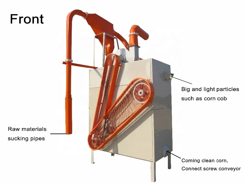 6FW-G12 corn maize wheat beans grain cleaning machine