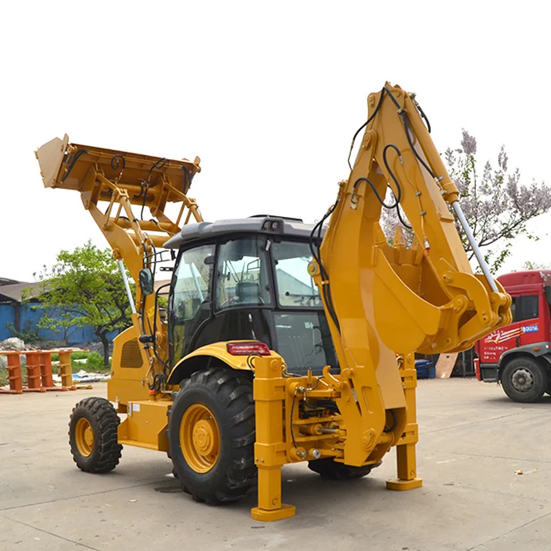 Best Price retroexcavadora Mini backhoe loader 4x4 epa Multi function Backhoe Loader