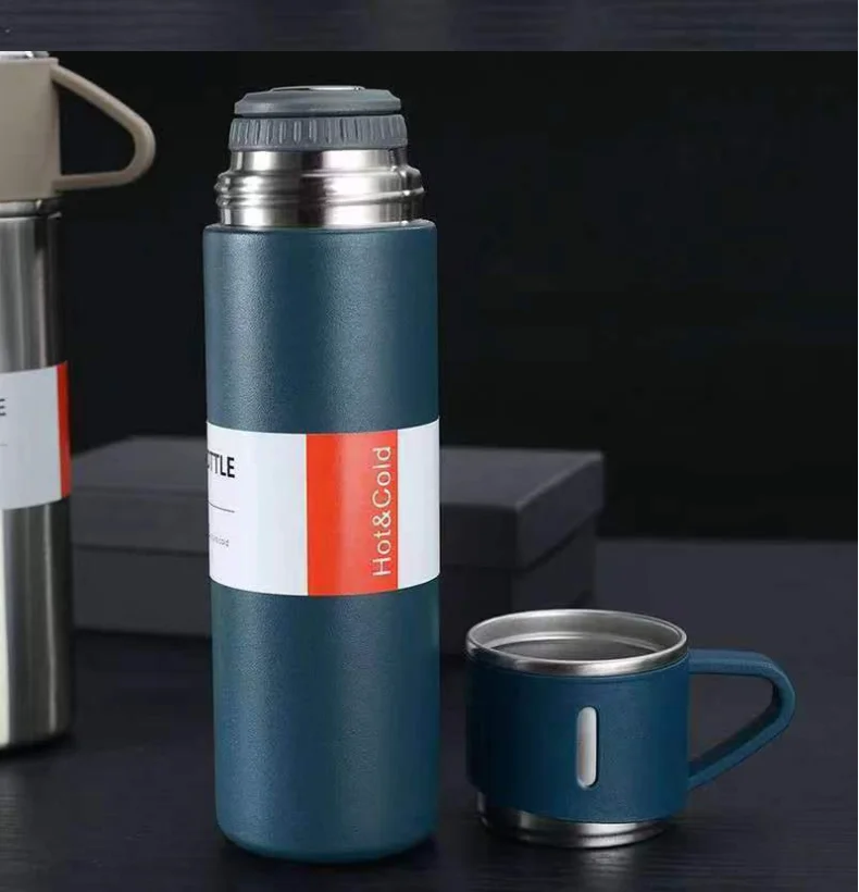 304 cup triple cover double stainless steel vacuum insulated cup water cup all steel bullet advertising gift