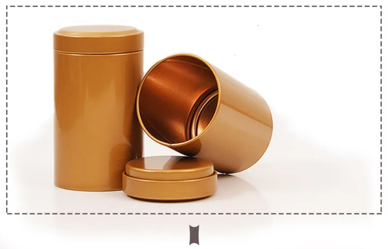 round tin box metal box for tea packing 50pcs/lot