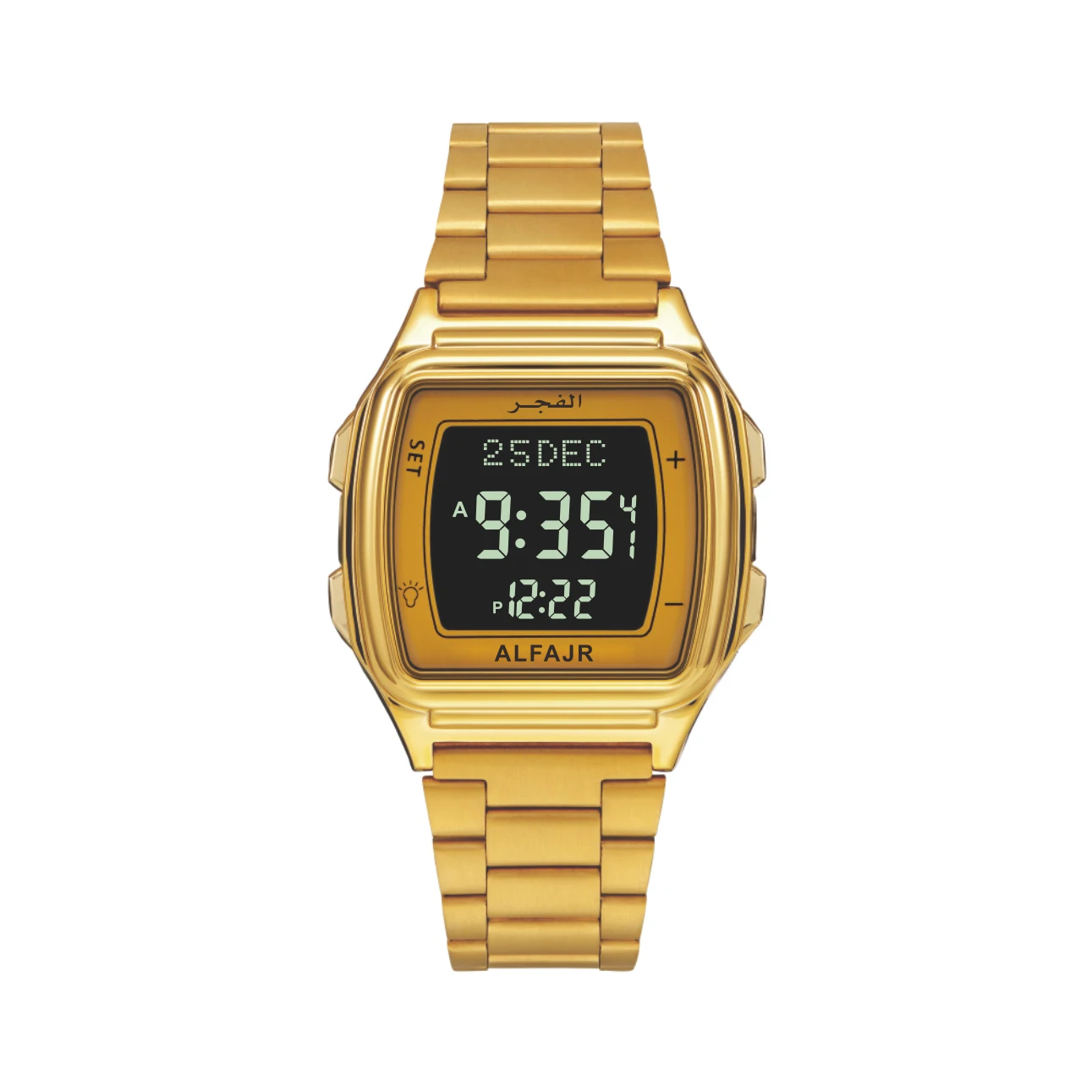 New Al Fajr Hand Watch Compass Waterproof Digital Azan Watches Unisex Fashion Sport Stop Watch WP-04