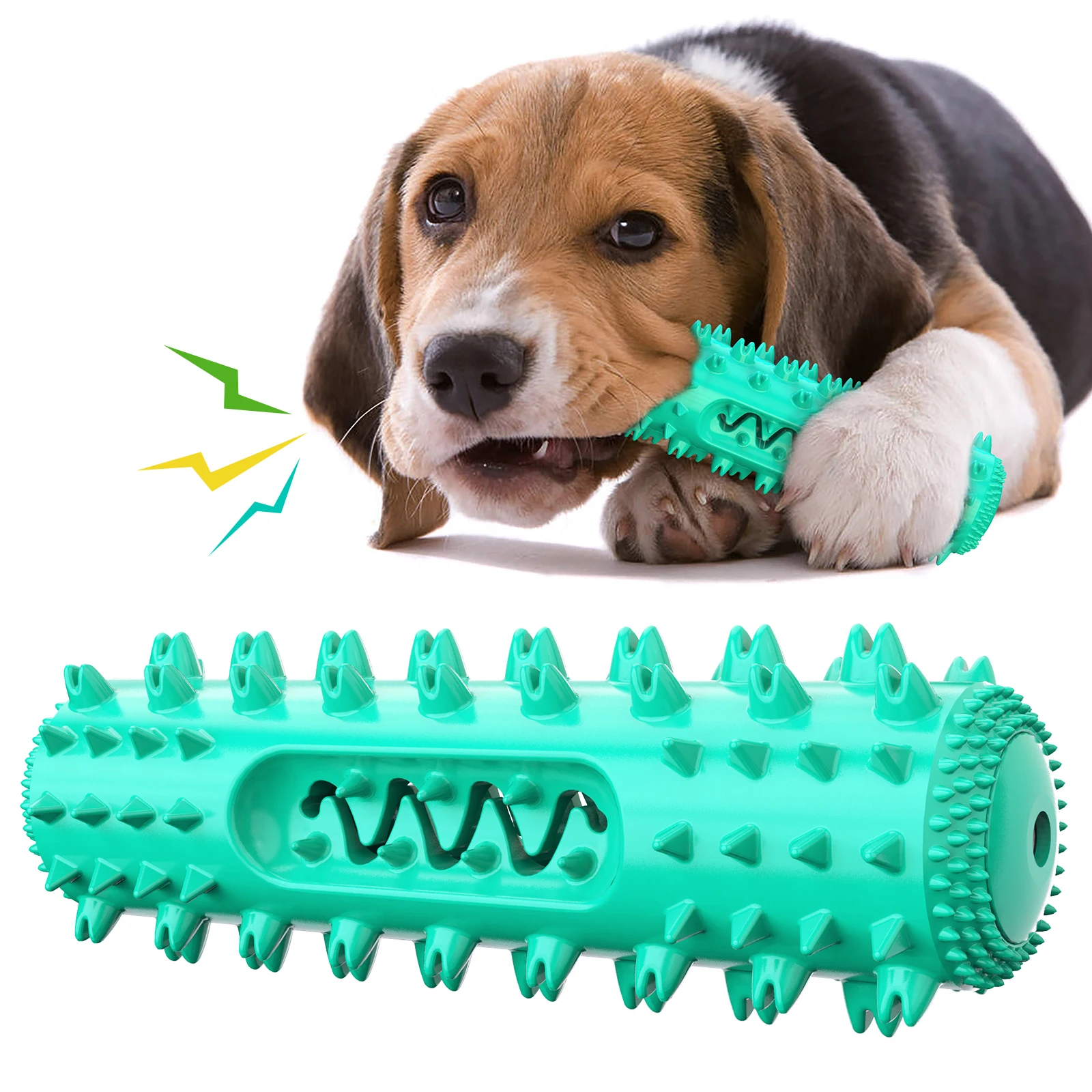Best Selling Pet Supplies Alligator Teeth Cleaning Toys Dog Chew Toy Toothbrush