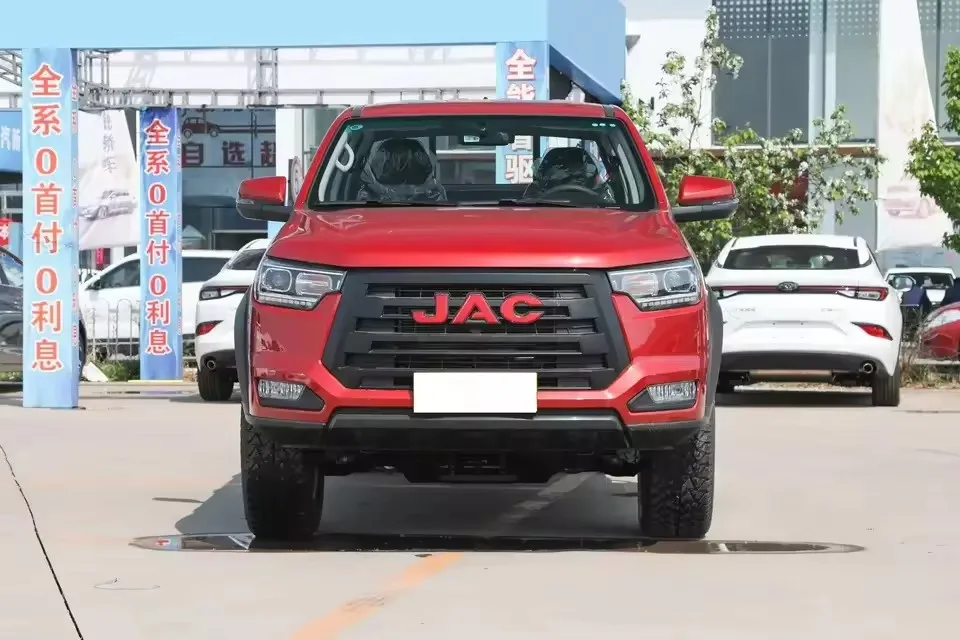 New Jianghuai four-drive pickup T9 automatic gasoline/diesel twin-box pickup spot sale