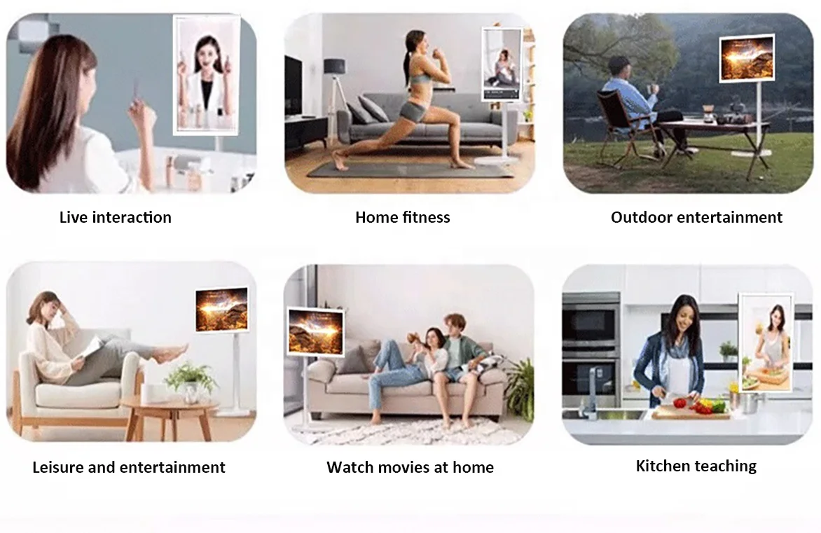 21.5 Inch Incell Screen Display LCD Touch Screen for Interactive Boards Android 12 with Live Streaming