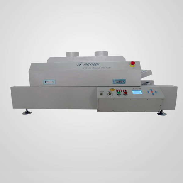 Мини-регулятор громкости Puhui T960W печь с обратным течением воздуха Настольный оплавления SMT паяльная станция для PCB СИД сварочных работ
