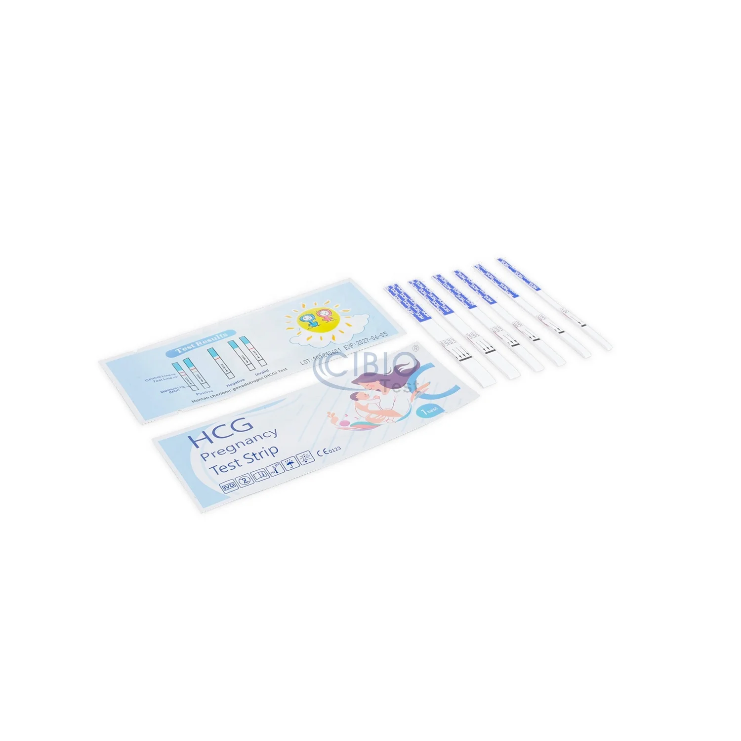 CE approved one step medical diagnostic rapid test hcg pregnancy lh ovulation urine test strip