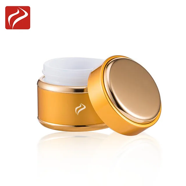 7ml 15ml 30ml 50ml mini empty beauty cream gold aluminum jar cosmetic aluminum container