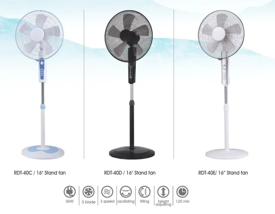 Remote control home 16 inch stand fan electrical quiet white oscillating pedestal fan