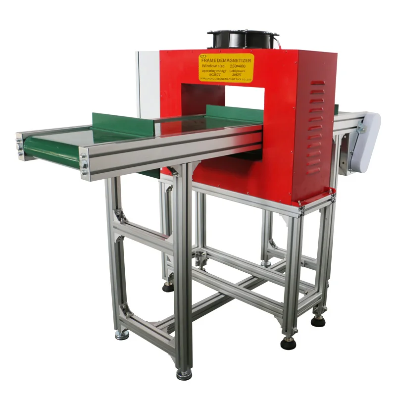 Conveyor Belt Frame Demagnetizer Non Powered Roller Frame Demagnetizer Machine  for Demagnetization Steel Iron Workpieces Deal