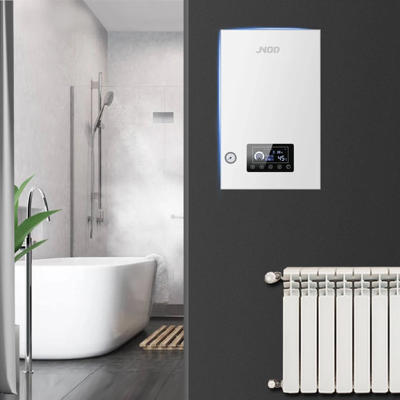 JNOD OEM Wall Mounted Electric Space Heater Combi Heating Boilers For On Demand Hot Water and Room Heating