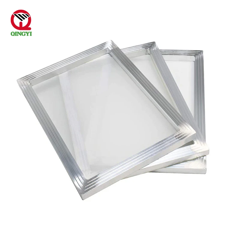 Factory price silk screen printing aluminum frame with mesh/aluminum frame without mesh