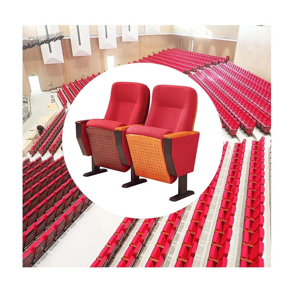 Buy Chairs for auditorium  school outlet plastic metal folding chairs wooden lecture hall chairs