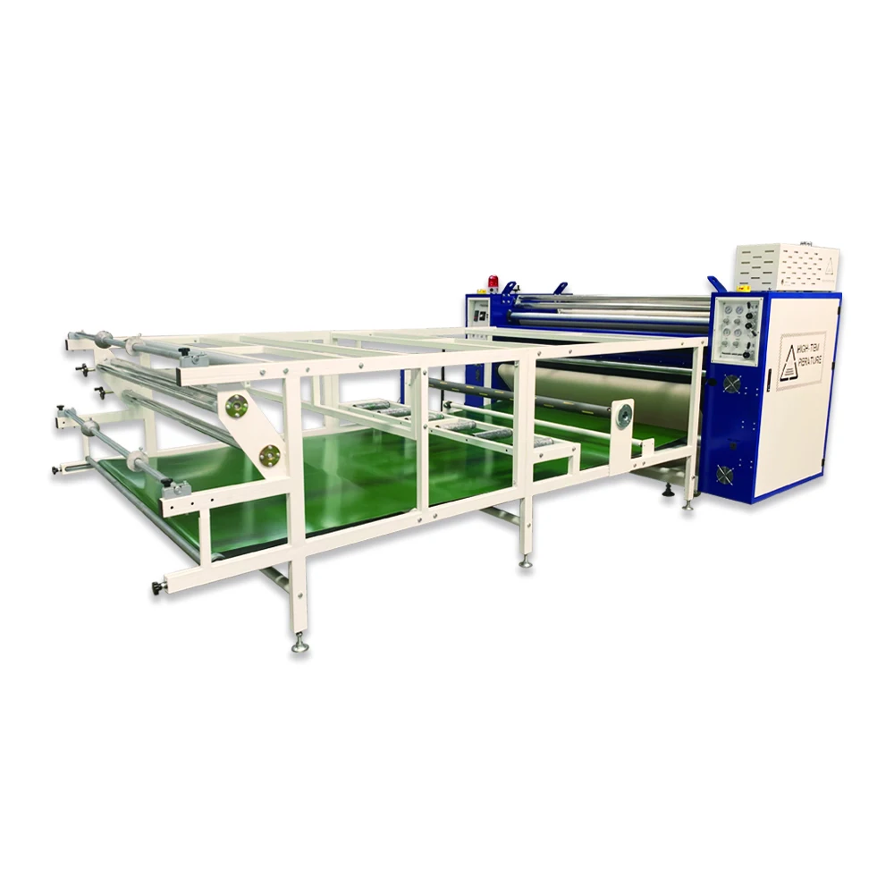 HJD Factory Direct Sublimation Roller Heat Transfer Machine Press Oil Rotary Roller Sublimation Printing Machine For Fabric
