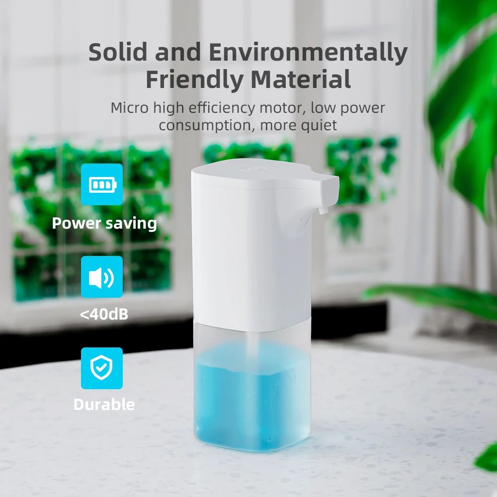 
Hands-free soap dispenser non-contact foam soap dispenser automatic induction washing mobile phone suitable for kitchen bathroom 