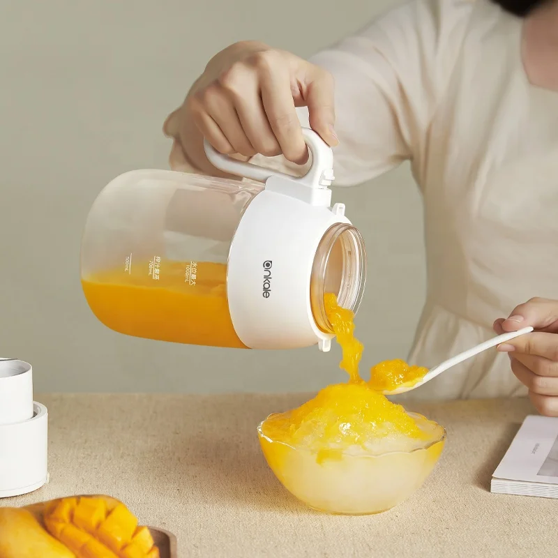 Ankale Multi-function Electric Juicer Cup Orange Blender USB Rechargeable Smoothies Mixer Fruit Machine Portable Juicer Blender